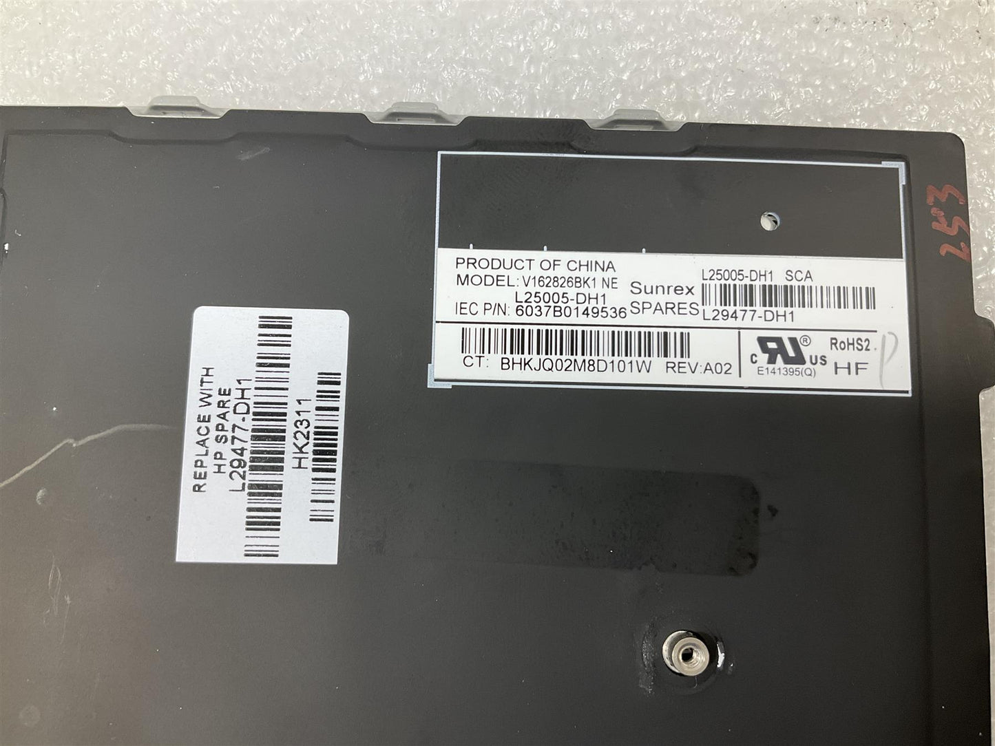 HP EliteBook 850 G5 G6 755 G5 L29477-DH1 Danish Finnish Norwegian Keyboard NEW