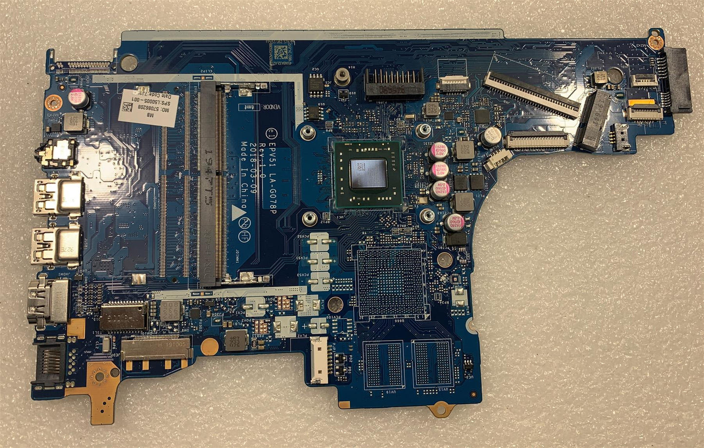 HP 255 G7 Notebook PC L50005-001 L50005-601 AMD A6-9225 Motherboard Genuine NEW