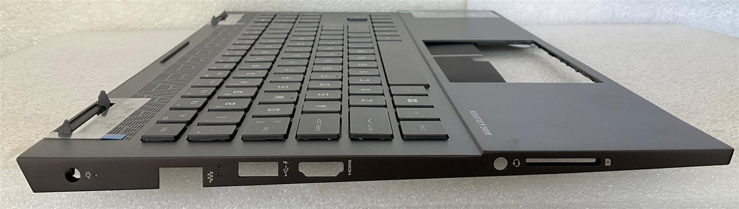 for HP Omen 15Z-EN 15-EN M09322-B31 M00667-B31 M09322-001 M00667-001 US International English Keyboard Palmrest Top Case Cover 4-zone lighting backlit back lit back lighting Brand NEW