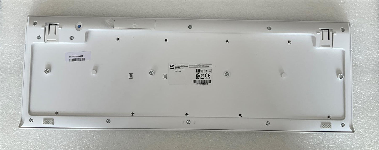 For HP 230 C2710 M7P30AA#AKB USB Wireless Keyboard White Czech Layout NEW