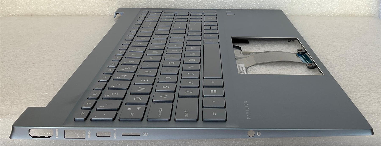 HP Pavilion 15-EG 15-EH M14600-B31 M08918-B31 US International Keyboard Palmrest