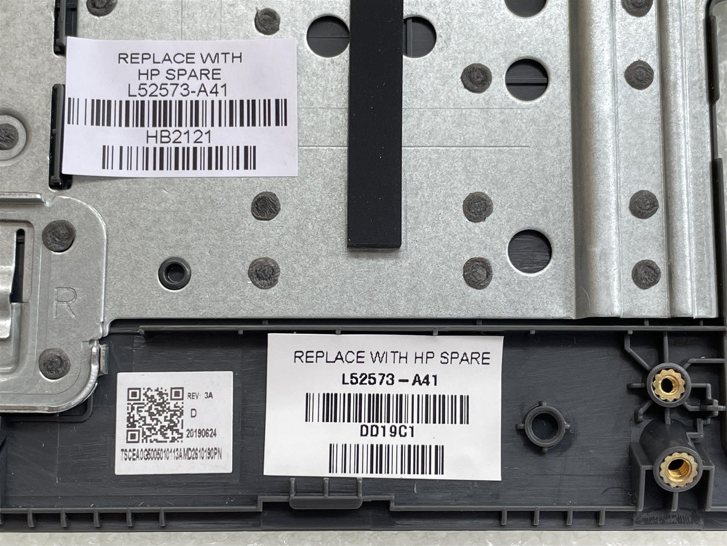 For HP Chromebook 11 G7 L52573-A41 Keyboard Palmrest Belgian French Genuine NEW