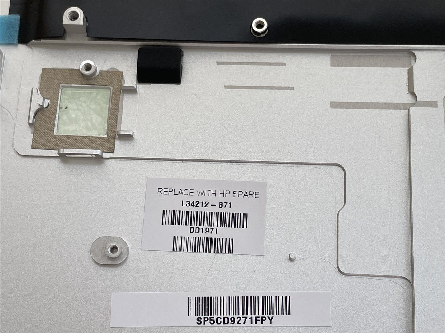 For HP EliteBook 1050 G1 L34212-B71 Keyboard Palmrest sweden Finland Genuine