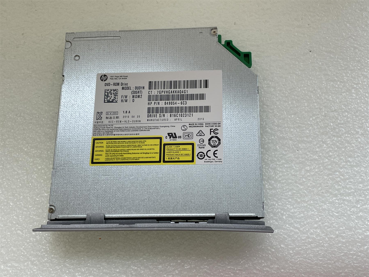 HP 838237-001 849054-6C3 DUD1N DVD CD Drive Player Rom only NEW