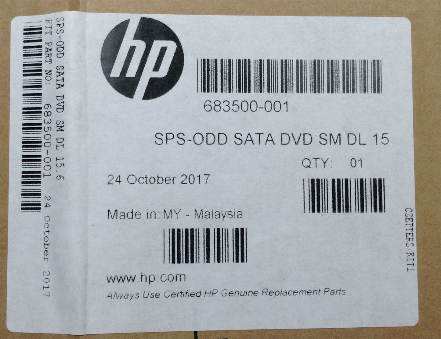 HP PROBOOK 4540S PCNB 683500-001 DVD Drive Burner