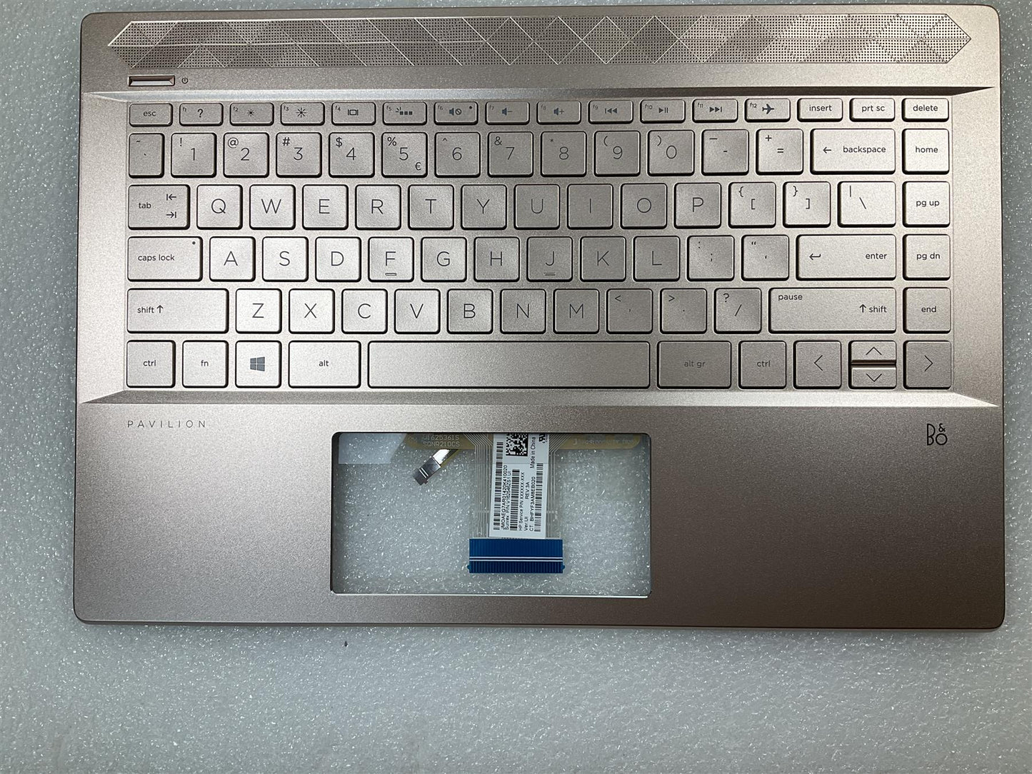 HP Pavilion 14-CE L26426-B31 L19193-B31 US International Keyboard Palmrest NEW