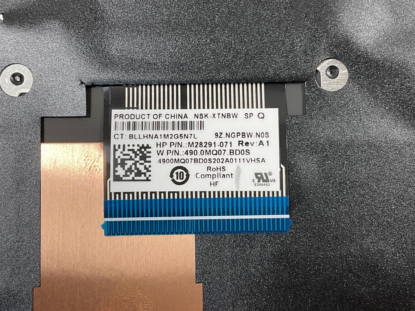 HP Pavilion X360 14-DY M82377-071 M76692-071 Spain Spanish Keyboard Palmrest NEW