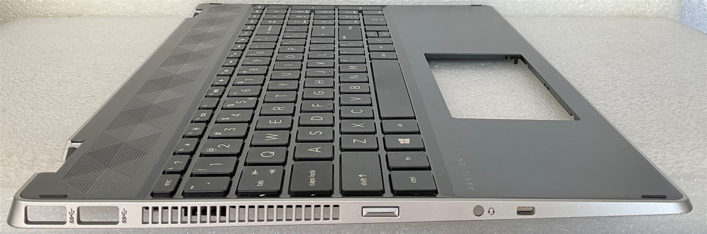 HP Pavilion X360 15-DQ L53077-B31 L51363-B31 US International Keyboard NEW