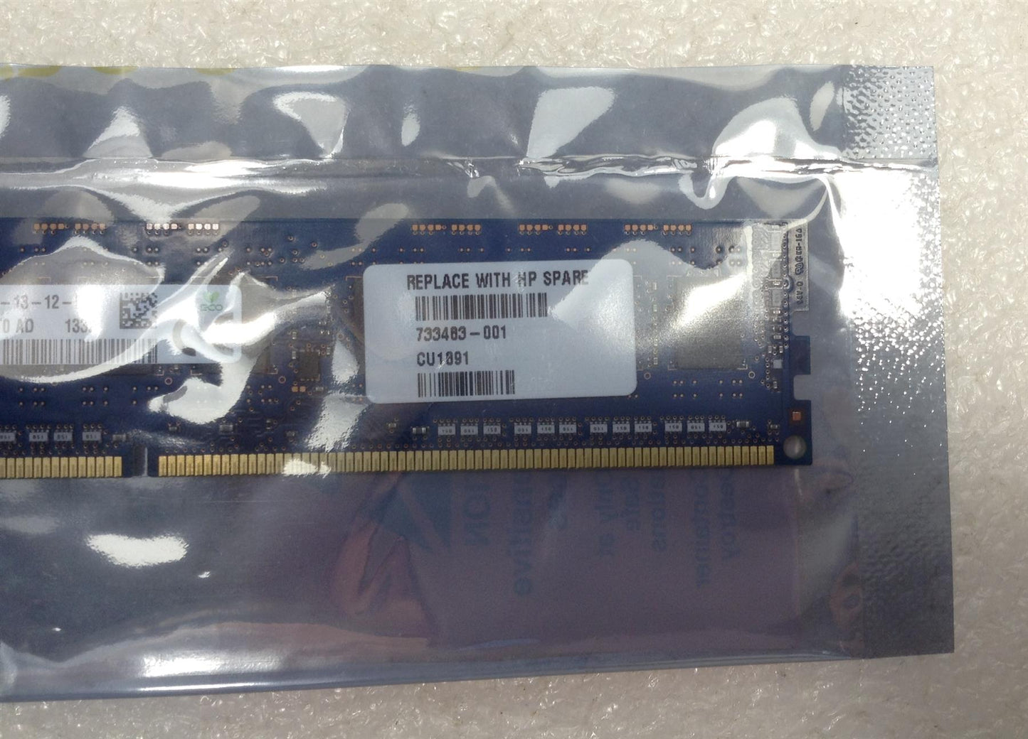HP 733483-001 RAM 4GB 4 GB 1866 PC3-14900E Dual Memory ECC NEW
