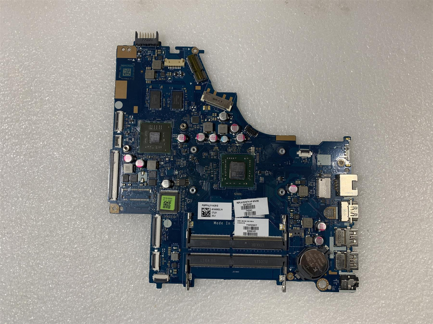 HP 15 15-BW Laptop 924725-001 AMD A6-9220P Radeon 520 2GB DSC Motherboard NEW 929587-001 924724-001 924723-001 924726-001 924722-001 924725-001 15-bw 929587-501 924724-501 924723-501 924726-501 924722-501 924725-501 15g-bx 929587-601 924724-601