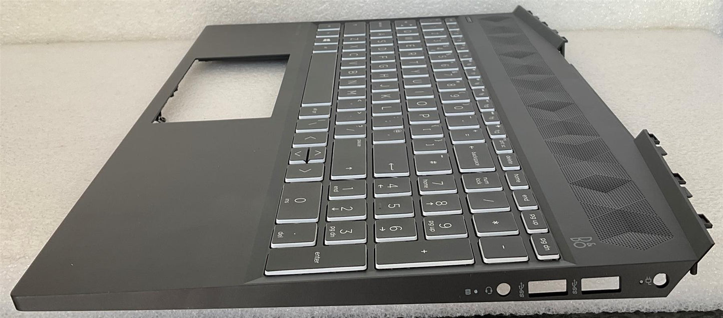 HP PAVILION 15-DK 15T-DK L58828-031 L57595-031 UK English Keyboard Palmrest NEW