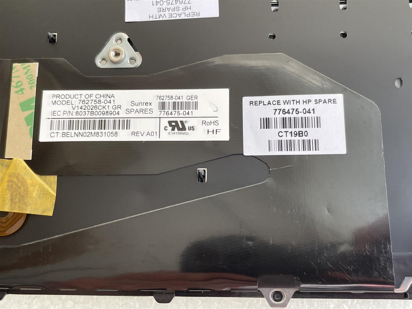 For HP EliteBook 840 G2 740 745 750 755 850 G2 776475-041 Keyboard German