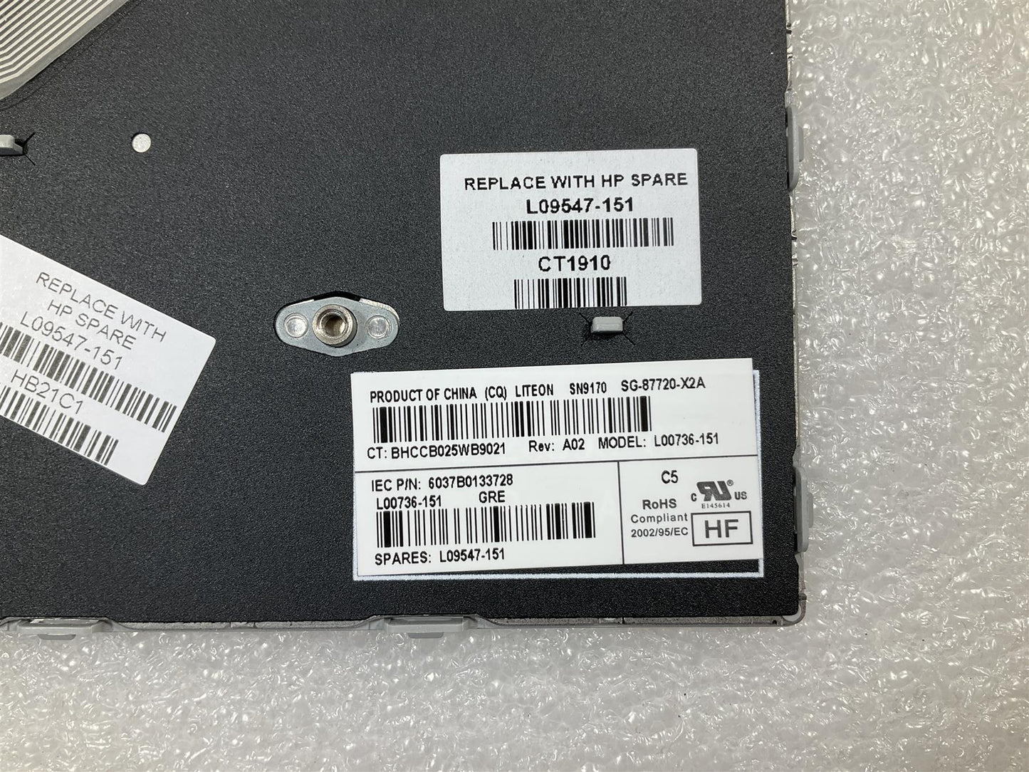 For HP ProBook 640 G4 G5 L09547-151 L00736-151 Greek Greece Keyboard NEW