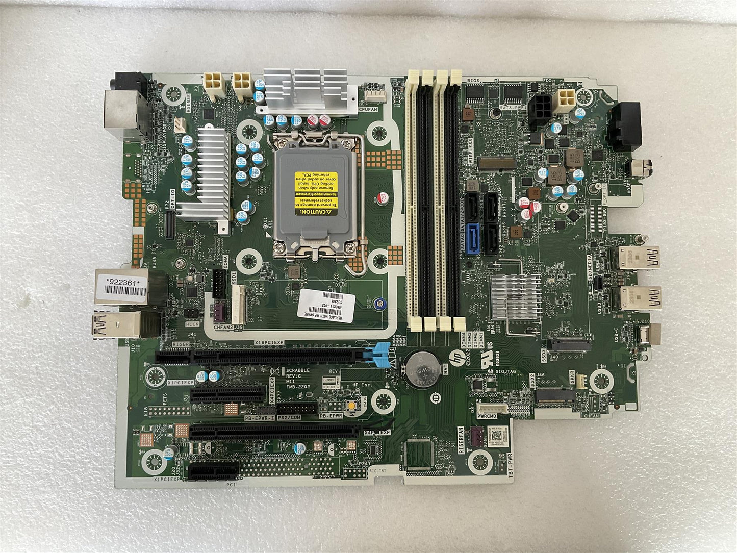 For HP Z2 SFF G9 N50228-601 M82214-602 Intel Motherboard LGA1700 CPU Socket NEW
