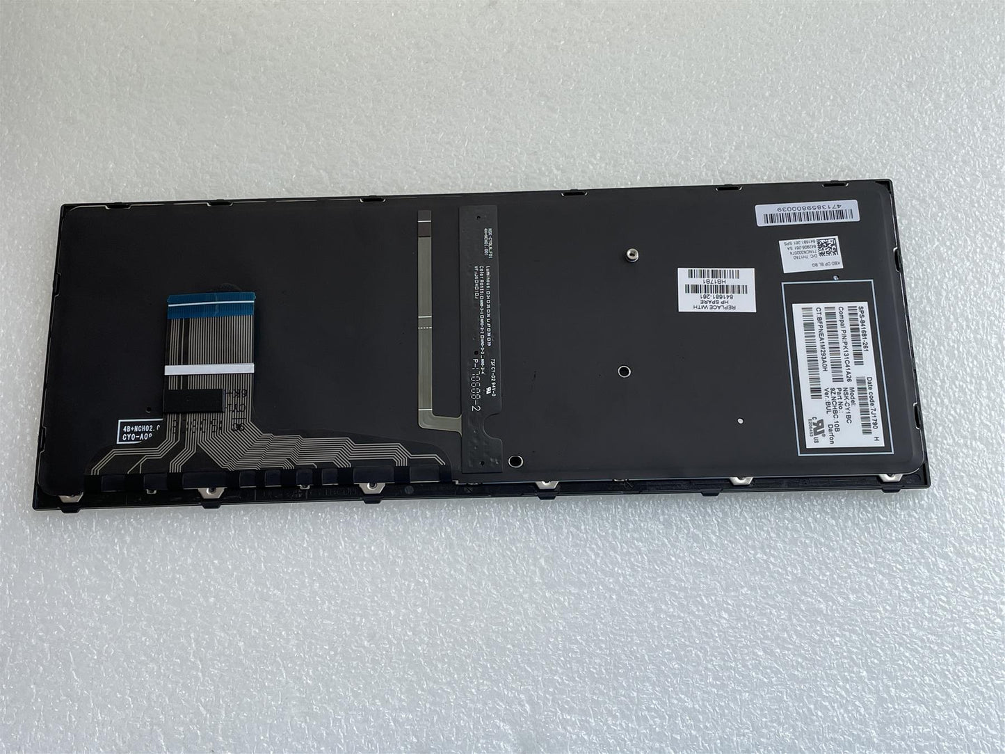 For HP ZBook Studio G3 841681-261 Keyboard Bulgarian Genuine Original NEW
