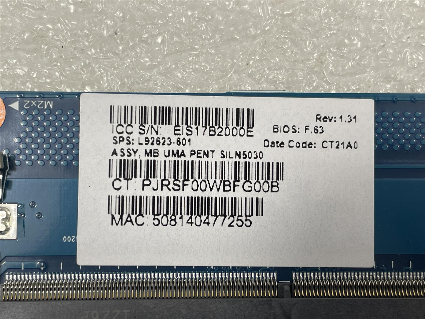 For HP 240 G7 14-CK 14Q-CS L92623-601 Motherboard UMA - We are sending L23231