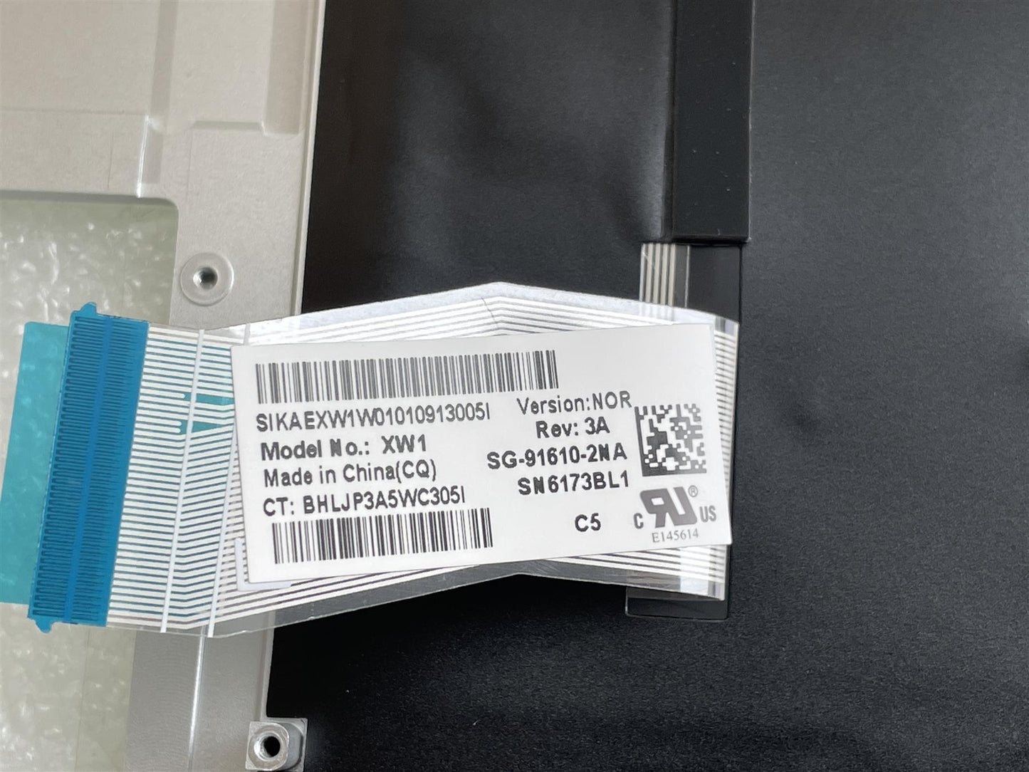 For HP EliteBook 1050 G1 L34213-091 Keyboard Palmrest Norvegian Genuine NEW