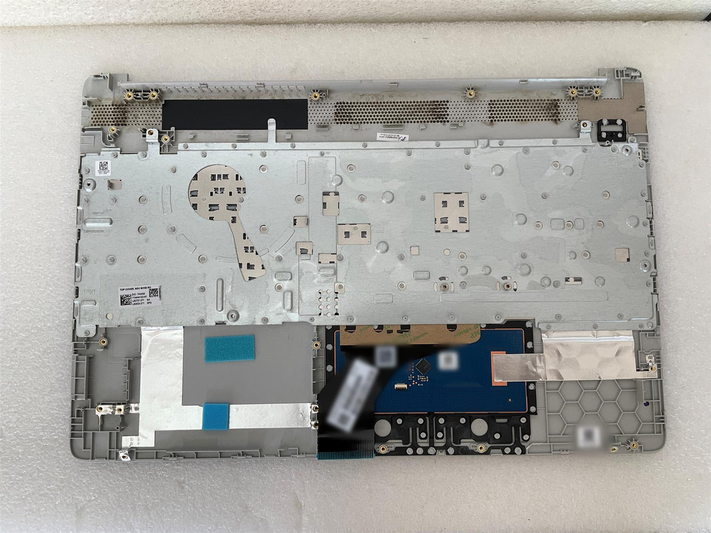 HP 15-DW 15Z-GW L53737-031 L52023-031 UK English Keyboard Palmrest with Sticker