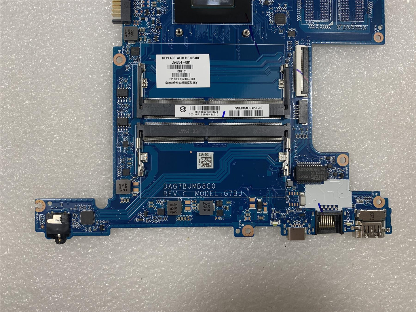 A111 - HP Pavilion 15 15-CW 15Z-CW L56243-001 L54884-001 L25914 L22761 AMD Ryzen 7 3700U Motherboard