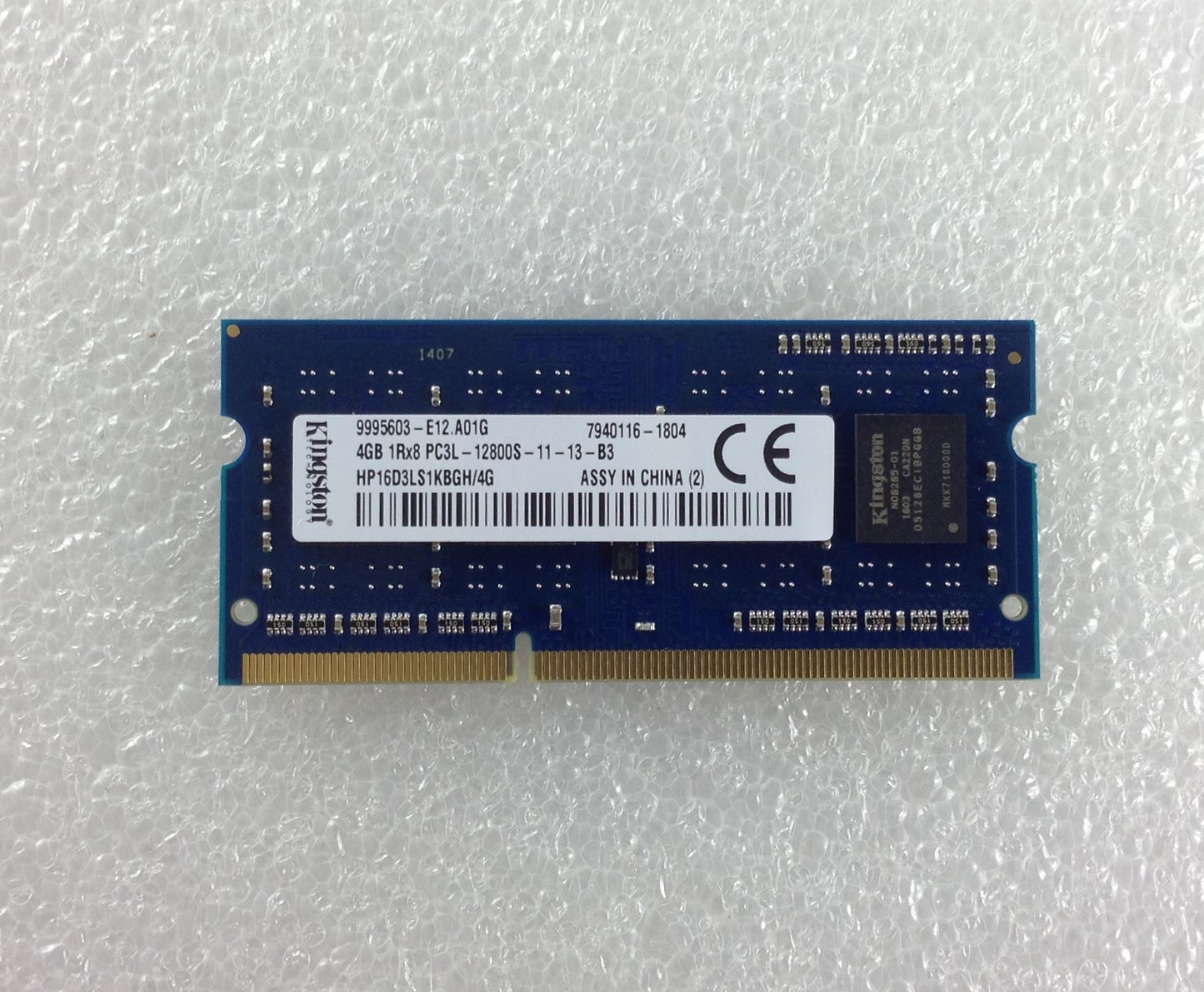HP 15 bs507na 3CD92EA ABU 4 GB DDR3 PC3L 12800S RAM 7940116-1804 Memory SO-DIMM