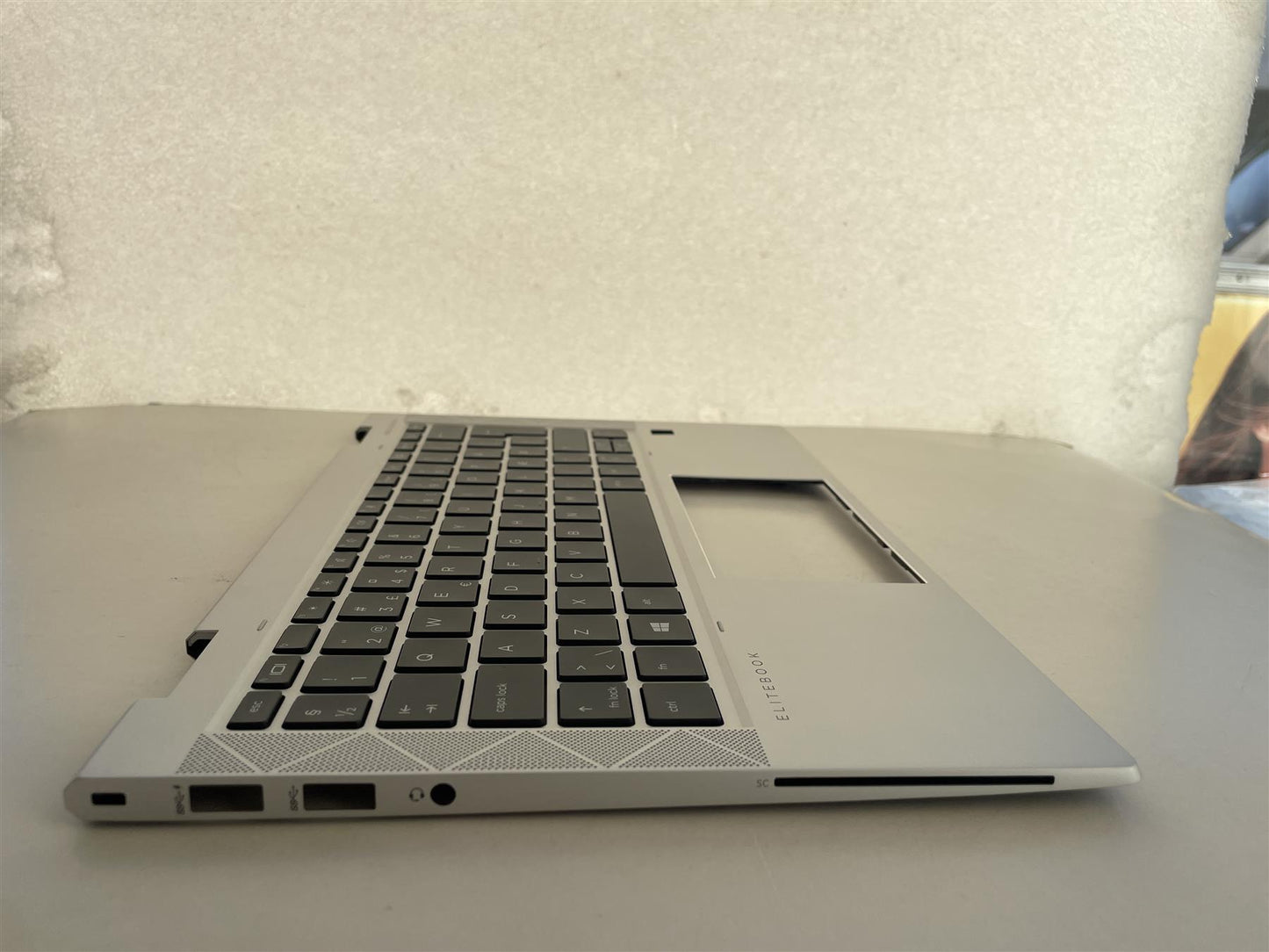 For HP EliteBook x360 830 G8 M03903-081 Palmrest Top Cover Keyboard Danish NEW