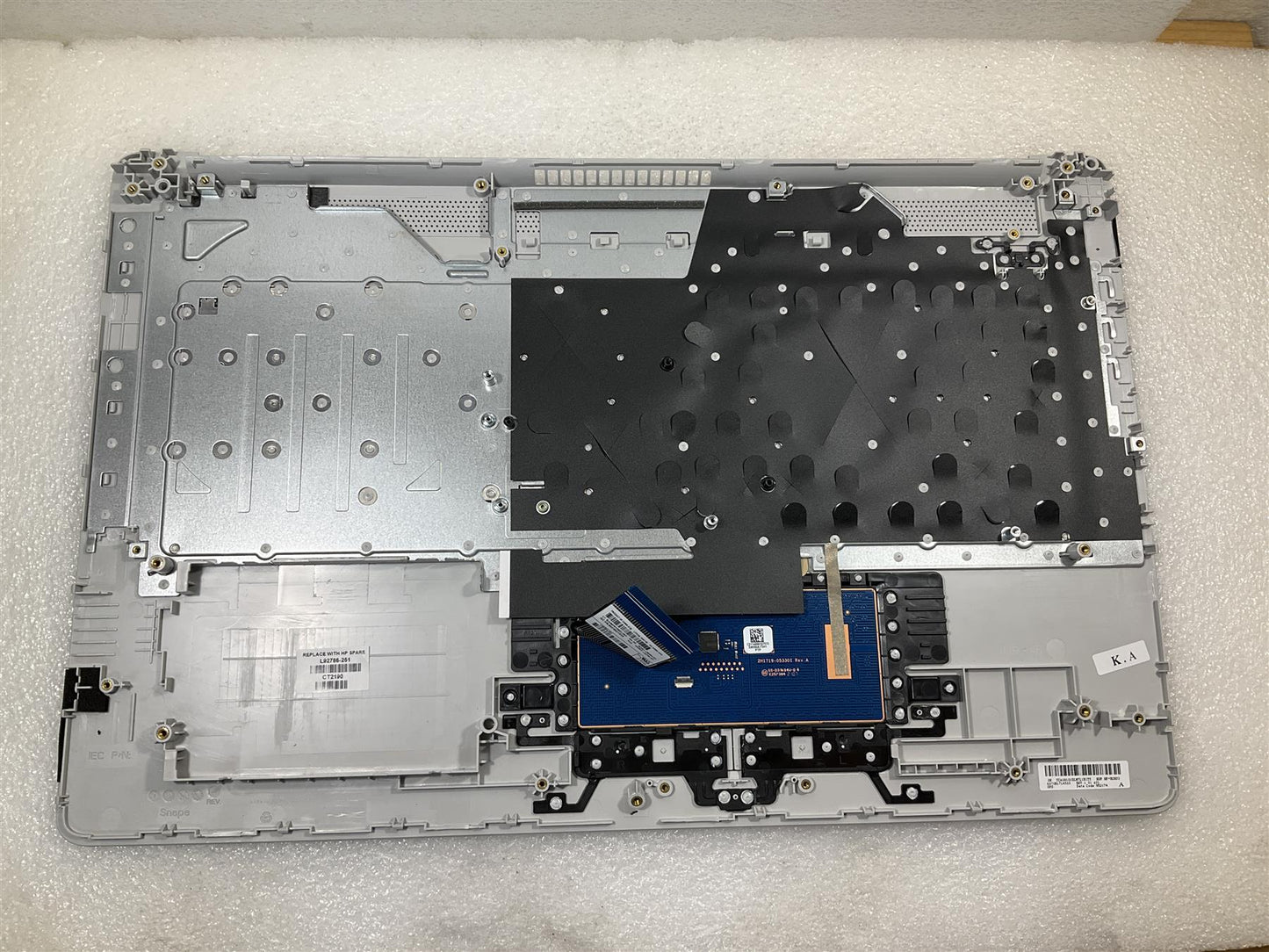 For HP 17-BY 17-CA M00404-251 L92786-251 Russian Russ Palmrest Keyboard NEW