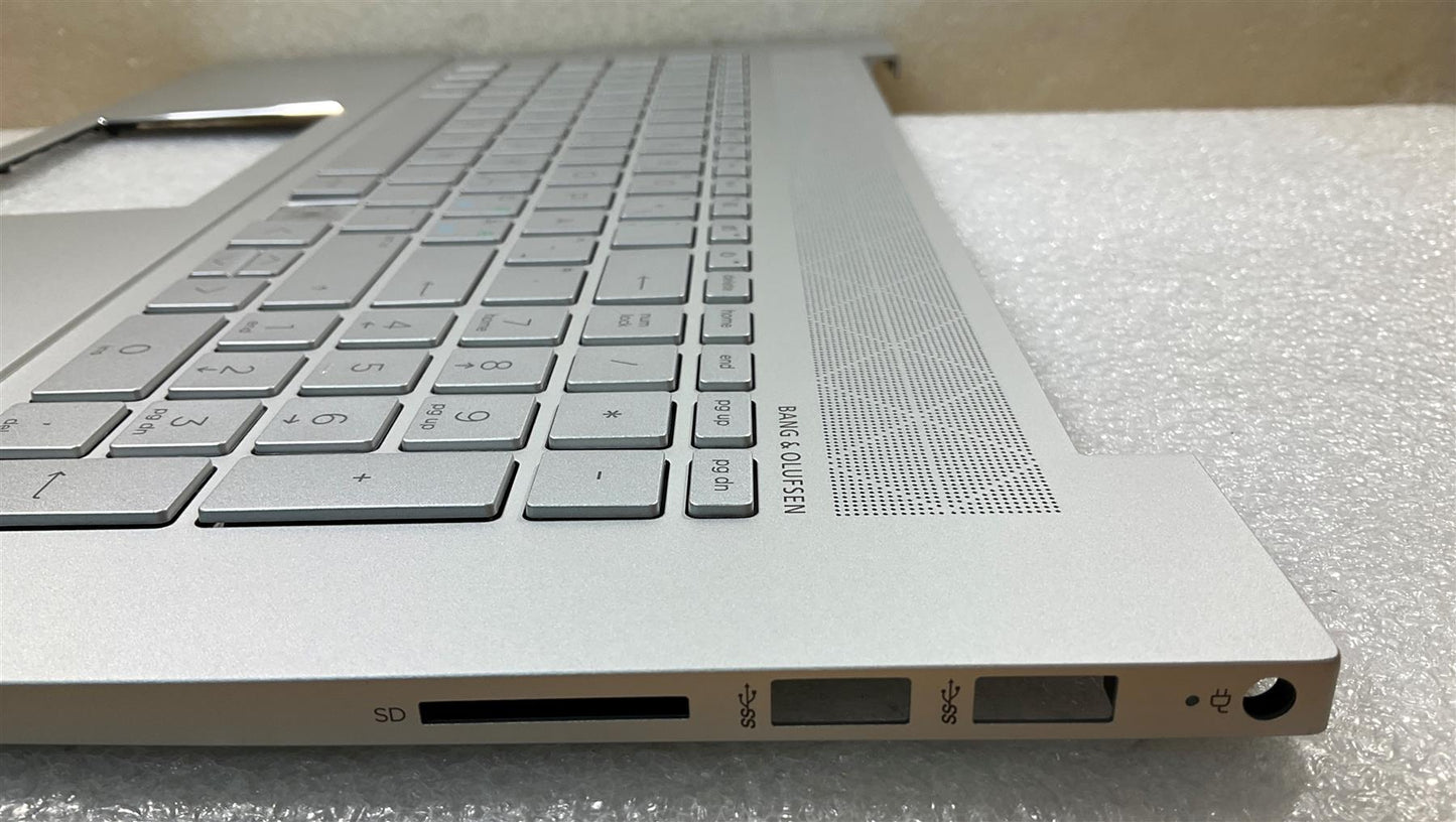 HP ENVY 17-CG L92316-DH1 L87983-DH1 Danish Finnish Norwegian Palmrest Keyboard