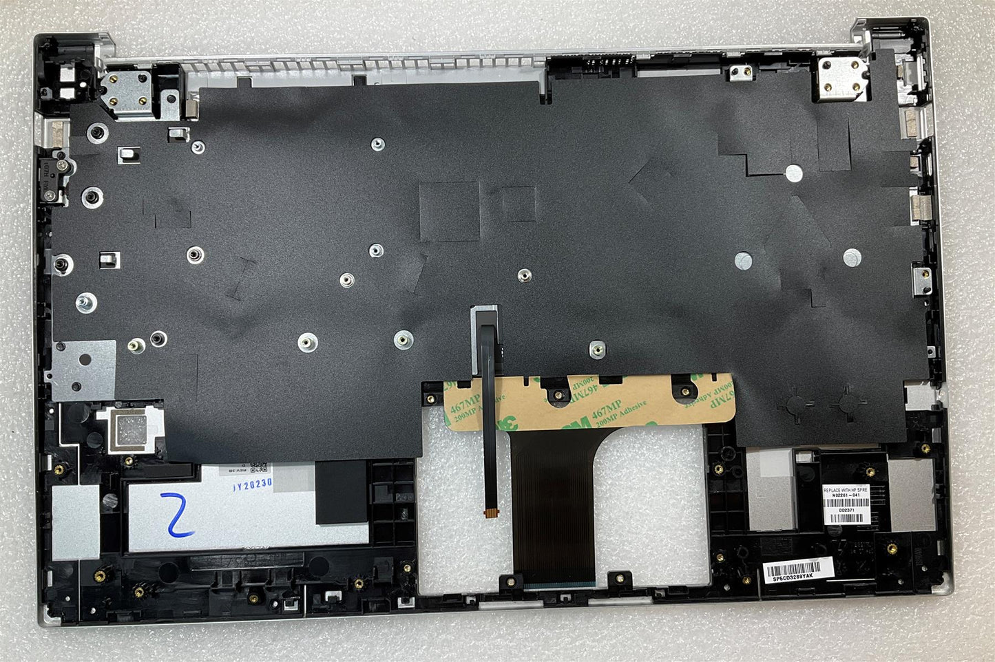 HP Pavilion 15-EH 15-EG N05643-041 N02261-041 Germany German Keyboard Palmrest