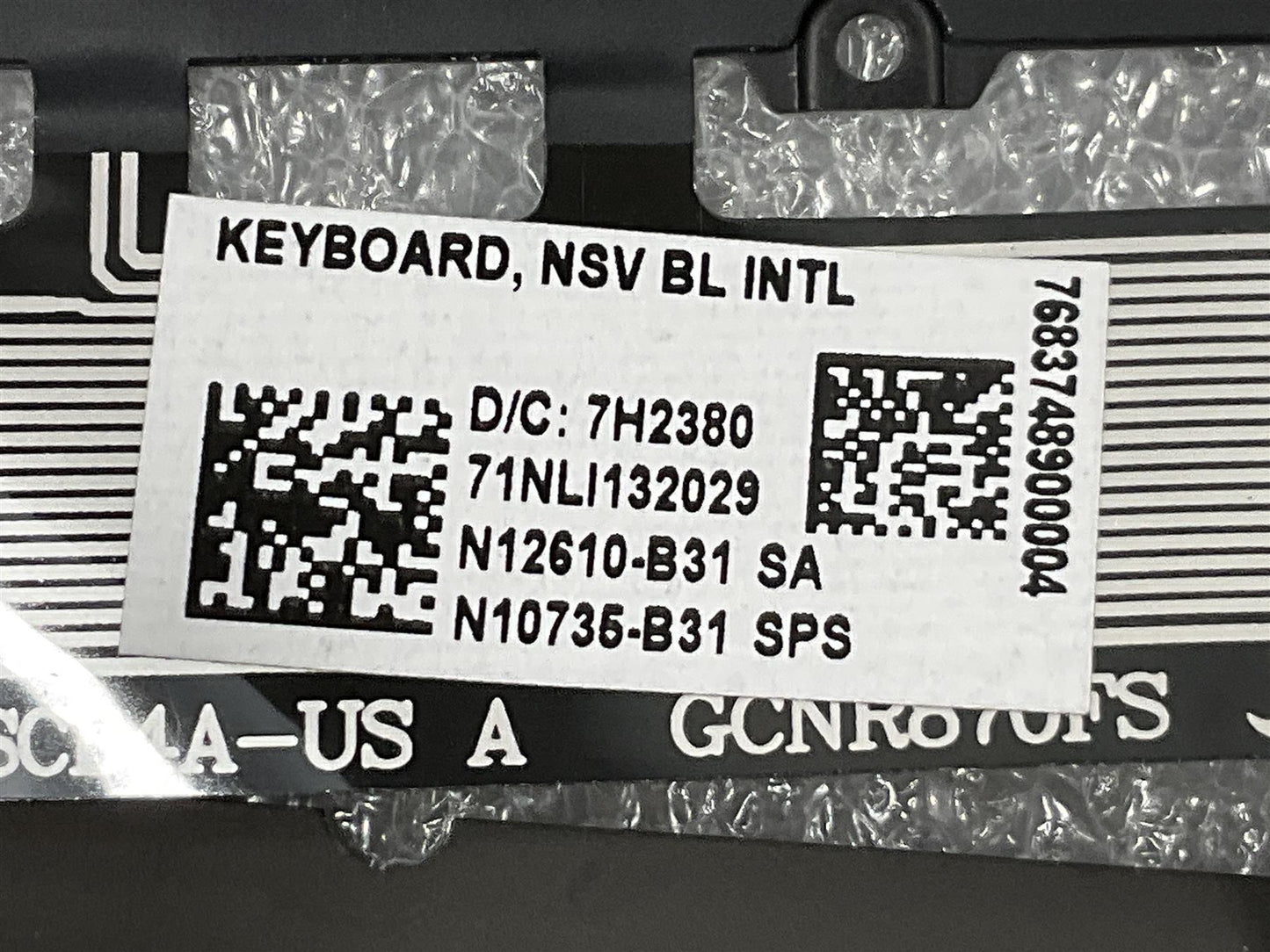 HP Spectre x360 14-EF 14T-EF N12610-B31 N10735-B31 US International Keyboard NEW