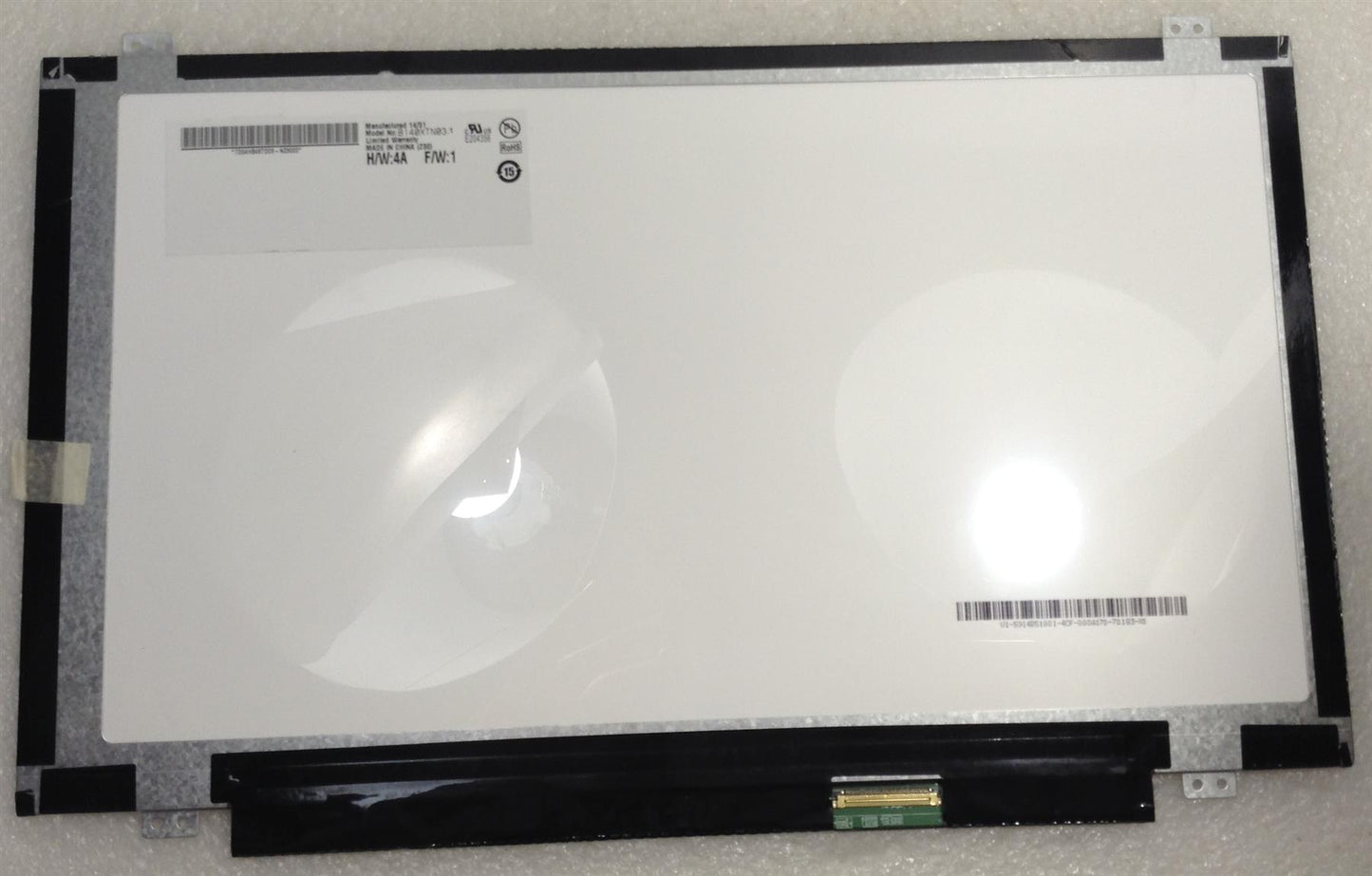 14.0 Inch Screen B140XTN03 H/W: 4A F/W: 1 LCD 14 Raw Panel