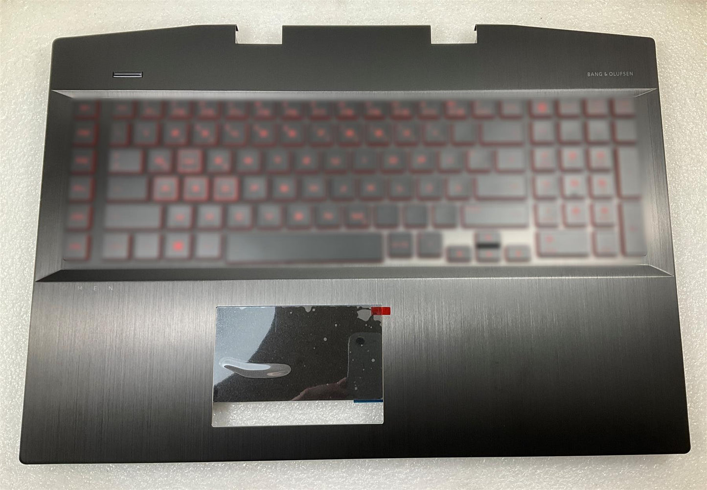 for HP Omen 17-CB 17T-CB L61638-031 UK English Keyboard Palmrest With Stickers NEW