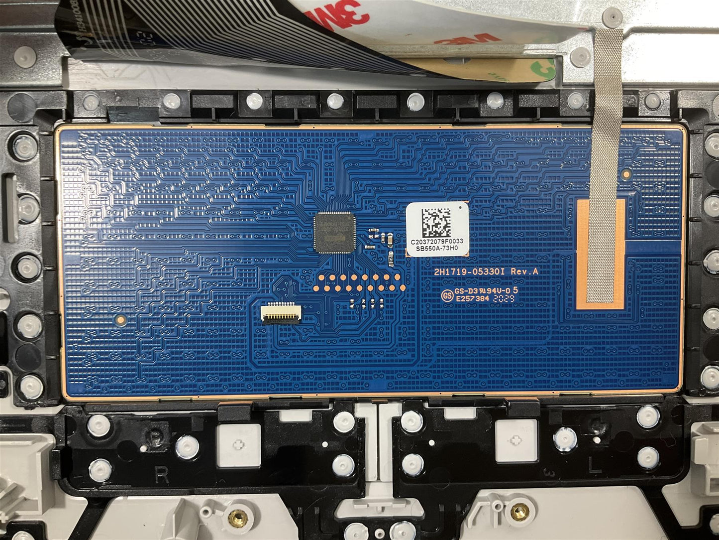For HP 17 LAPTOP 17-BY M01206-151 L92790-151 Greece Greek Palmrest Keyboard NEW