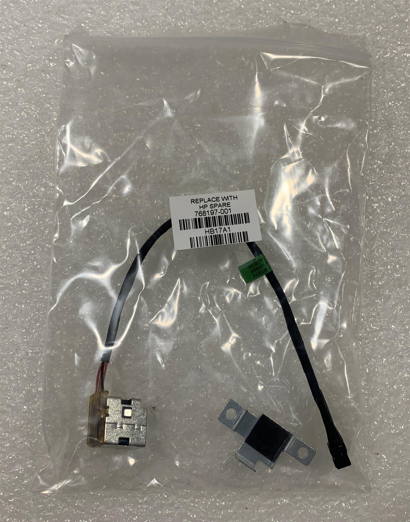 HP ProBook 430 435 450 G2 768197-001 Power Input DC Socket Jack cable Harness