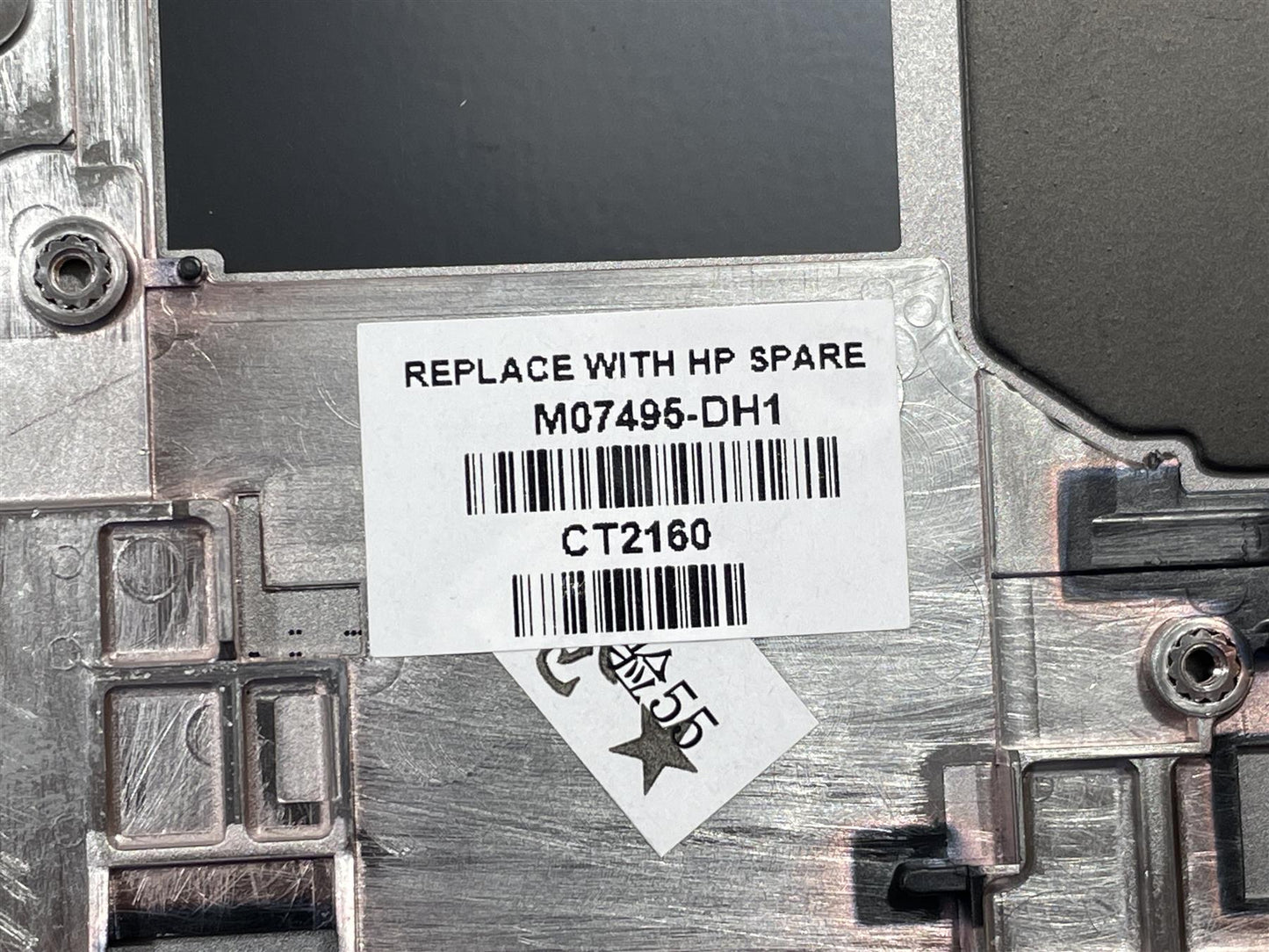 For HP Zbook Firefly 15 G7 M07495-DH1 Danish Finnish Norwegian Keyboard Palmrest