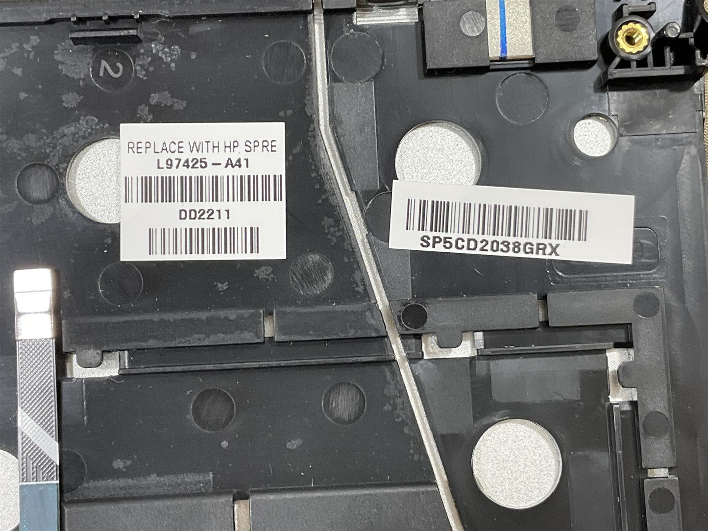 HP ENVY 15T-EP 15-EP M04804-A41 L97425-A41 Belgian Belgium Keyboard Palmrest NEW
