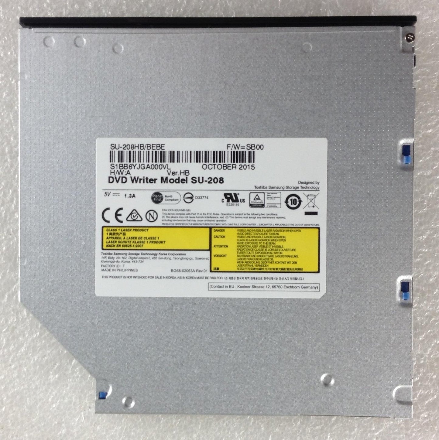 DVD ron only For HP 828424-001 820287-6C1 DUD1N DVD CD Drive Player Rom NEW