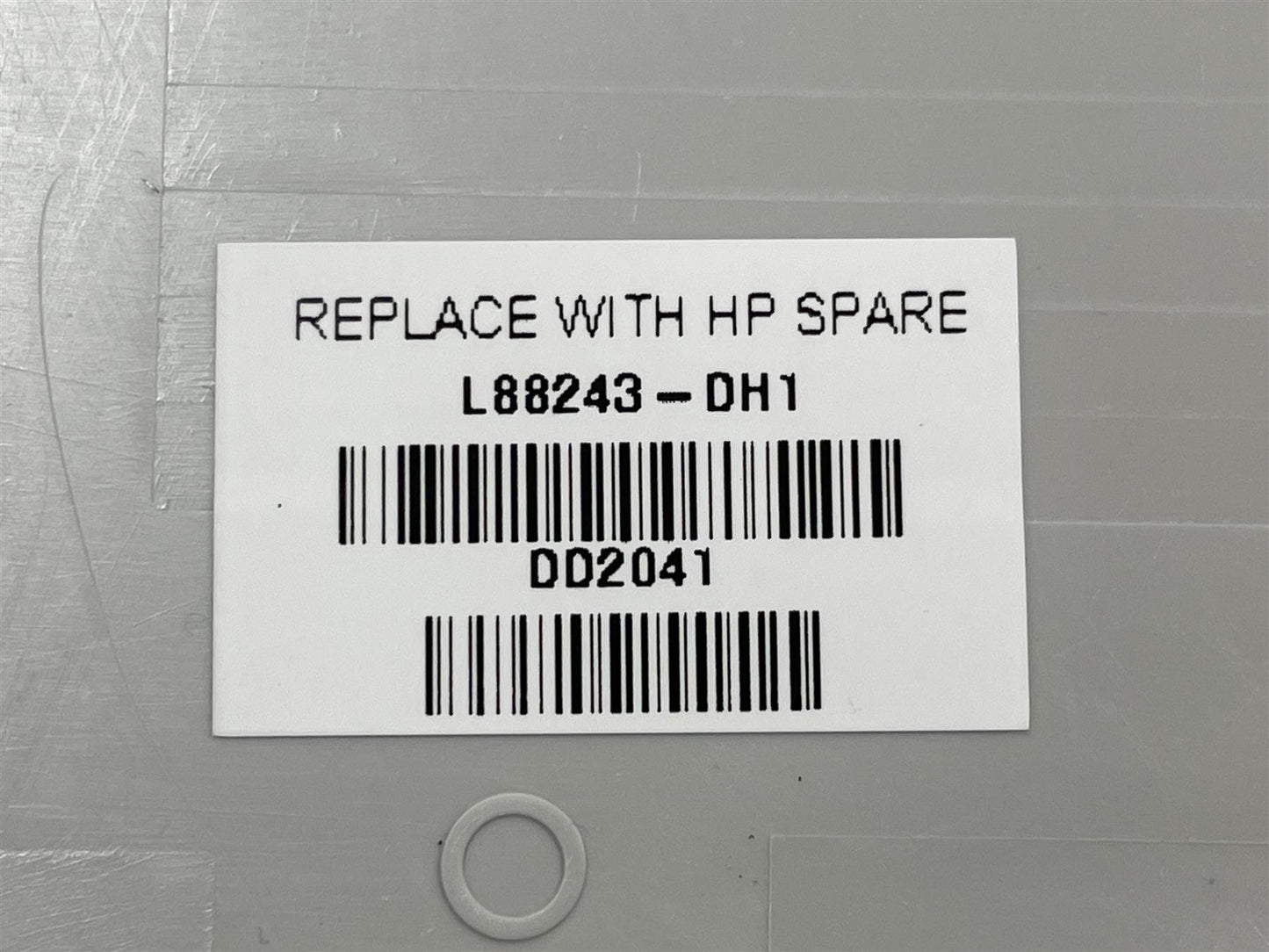 For HP 340S G7 L88243-DH1 Danish Finnish Norwegian Palmrest Keyboard Top Cover