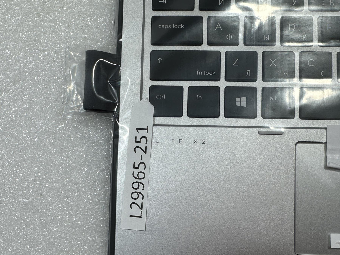 For HP Elite x2 1013 G3 L29965-251 Russian Russ Palmrest Keyboard Top Cover NEW