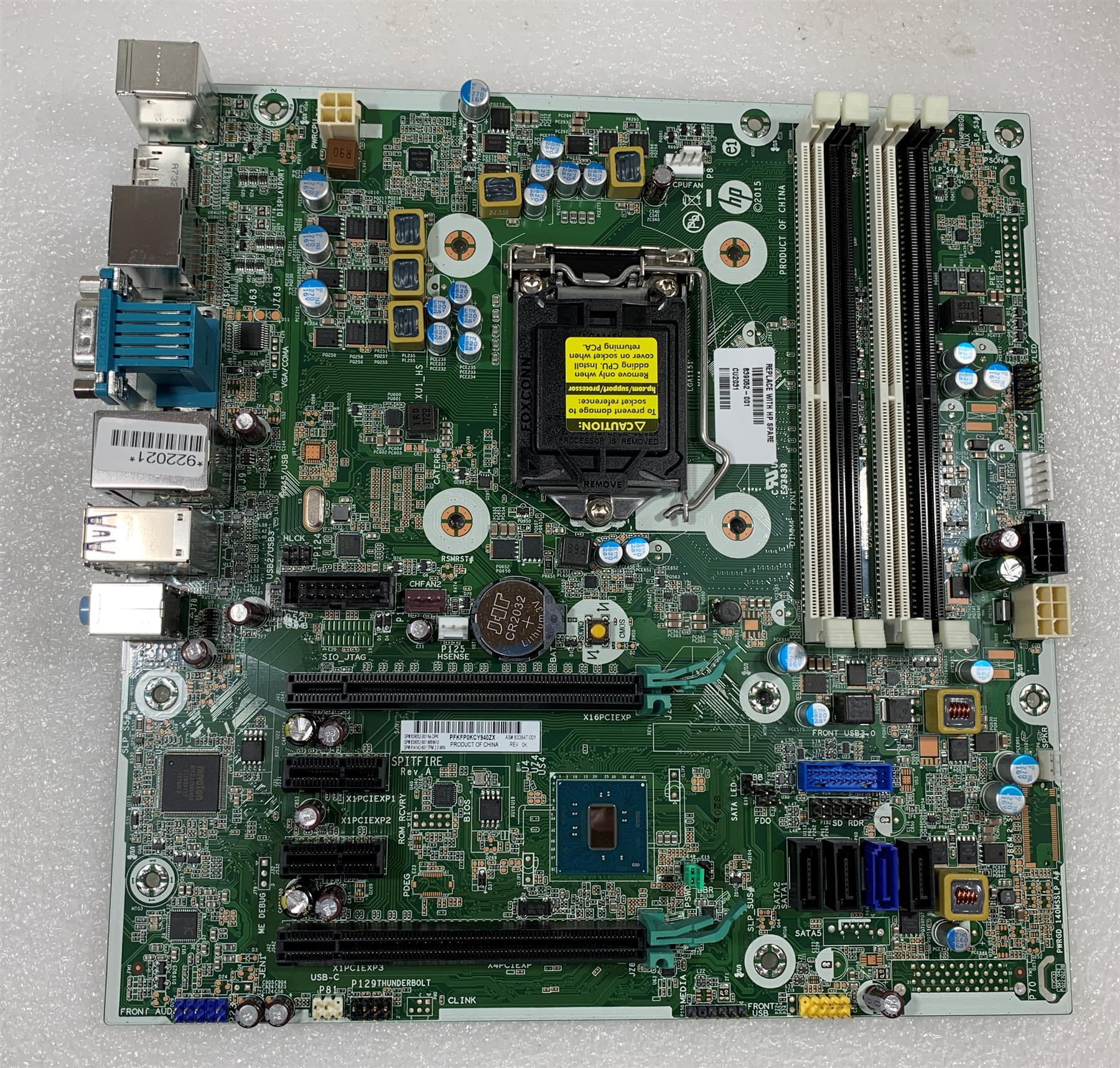 HP Z238 Microtower Workstation 839052-001 501 601 Motherboard System B