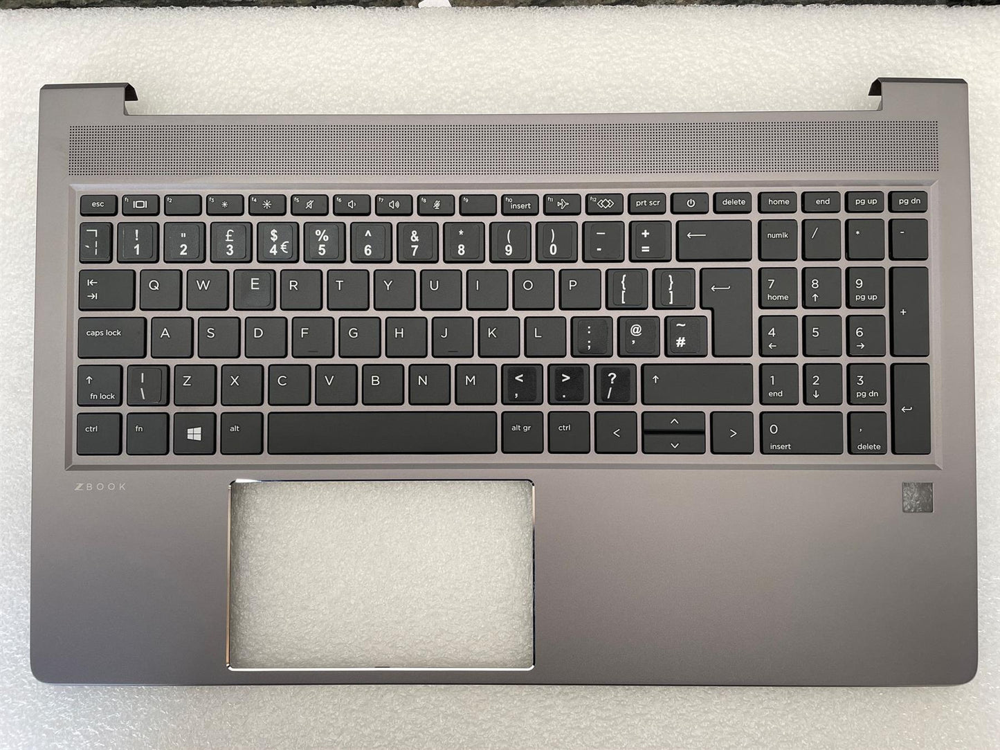 For HP ZBook Power G7 G8 M26113-031 With Stickers UK English Keyboard Palmrest