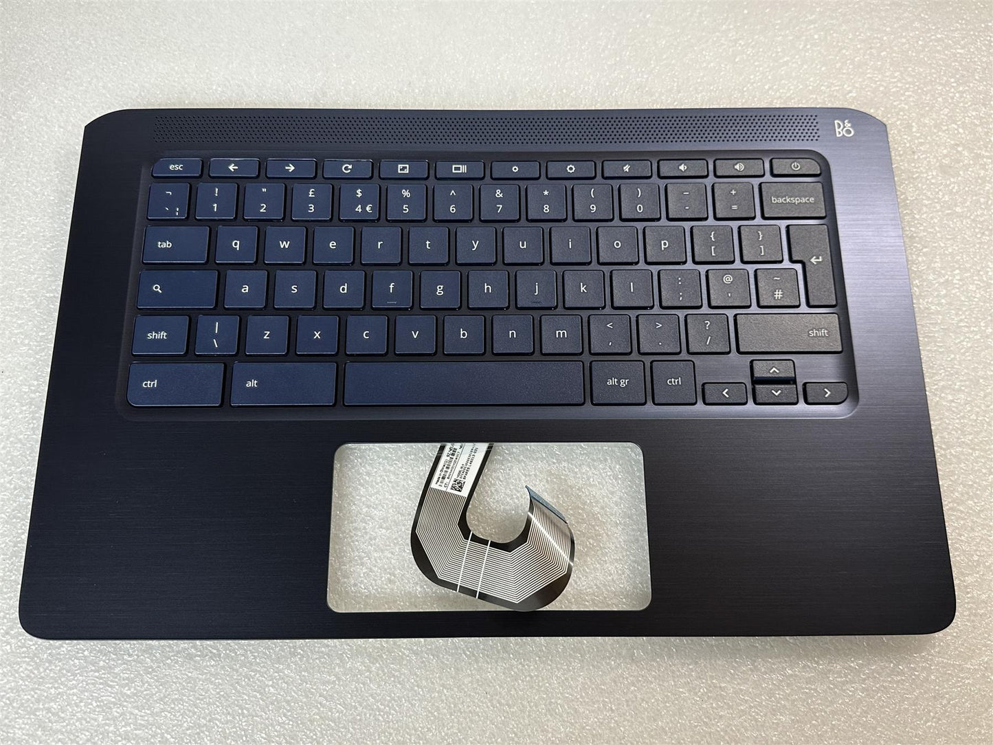For HP Chromebook 14-DB L47753-031 L46583-031 UK English Palmrest Keyboard NEW