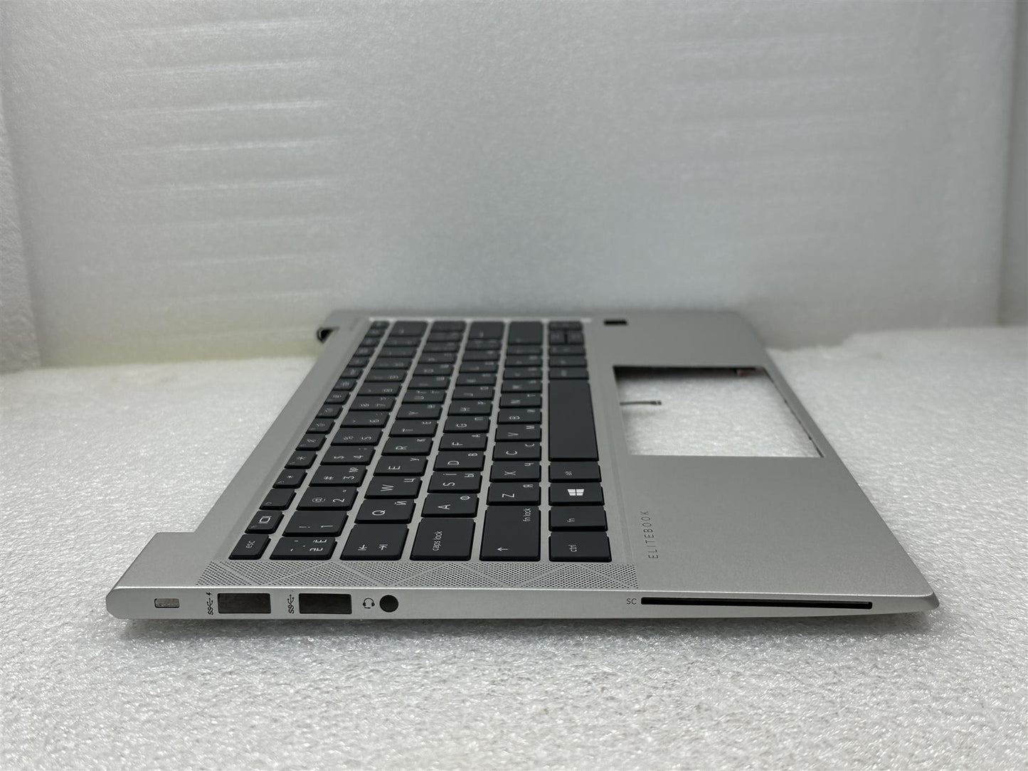 For HP EliteBook 835 G8 Ukrainian Ukraine M53846-BD1 Palmrest Keyboard Top Cover