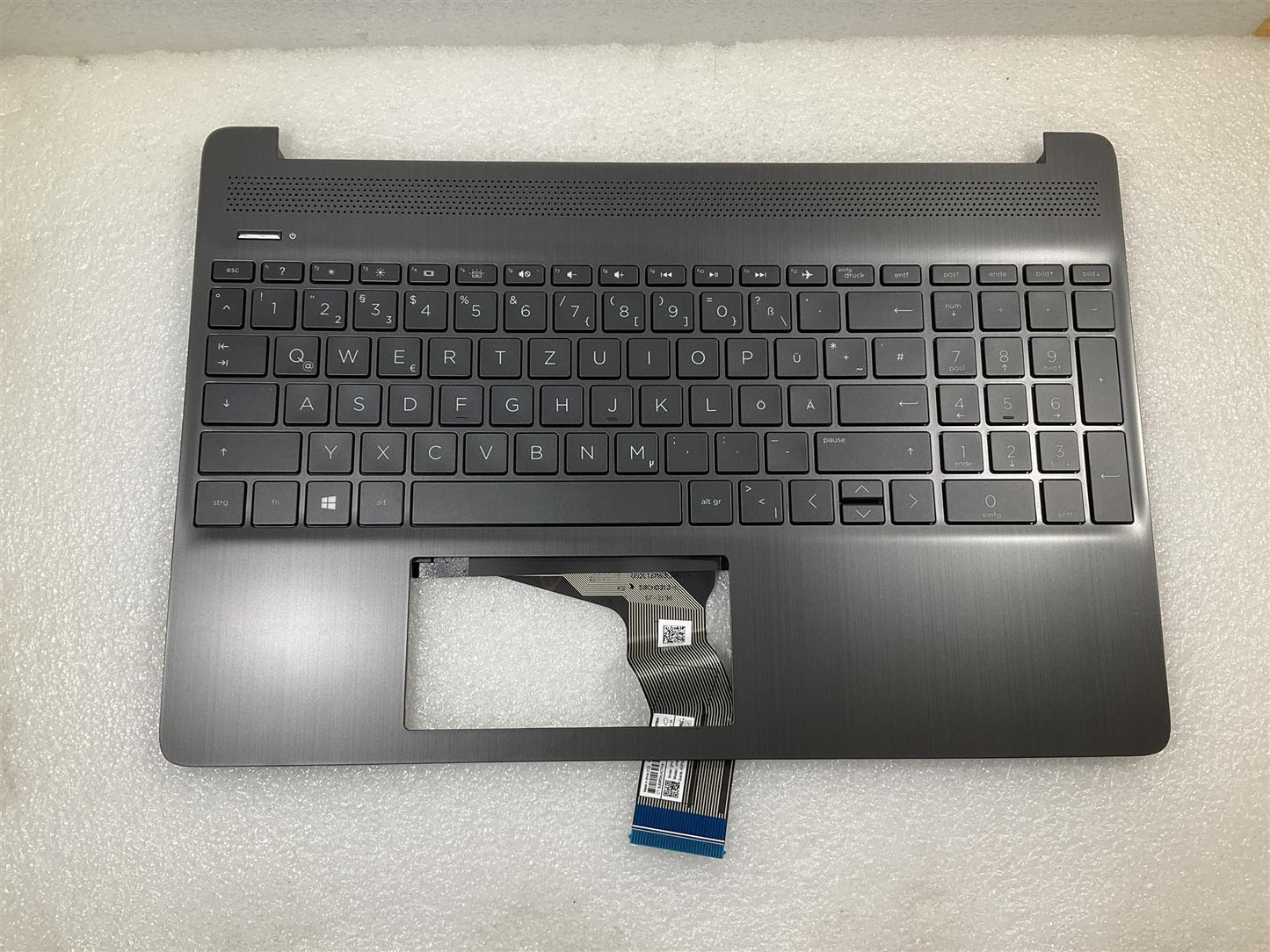 For HP 15-DY 15T-DY 15Z-EF 15S-EQ L68123-041 L63577-041 German Palmrest Keyboard