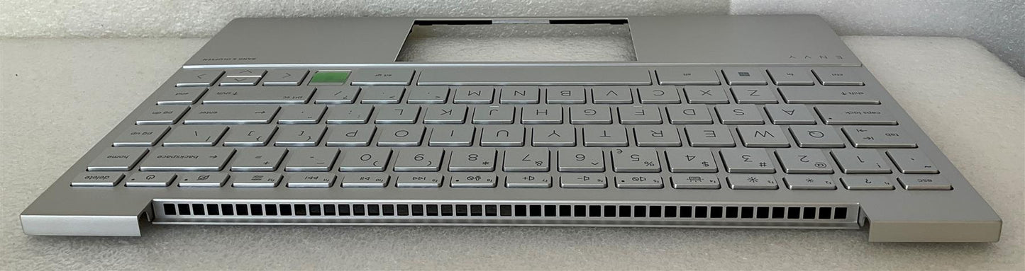 HP Envy 13-BA 13T-BA L98413-B31 L96799-B31 US International Keyboard Palmrest