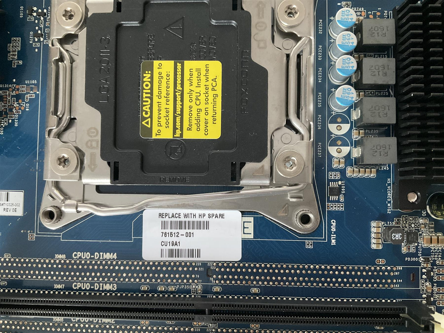 HP Z640 Workstation 761512-001 Intel LGA2011-3 CPU Processor Socket Motherboard