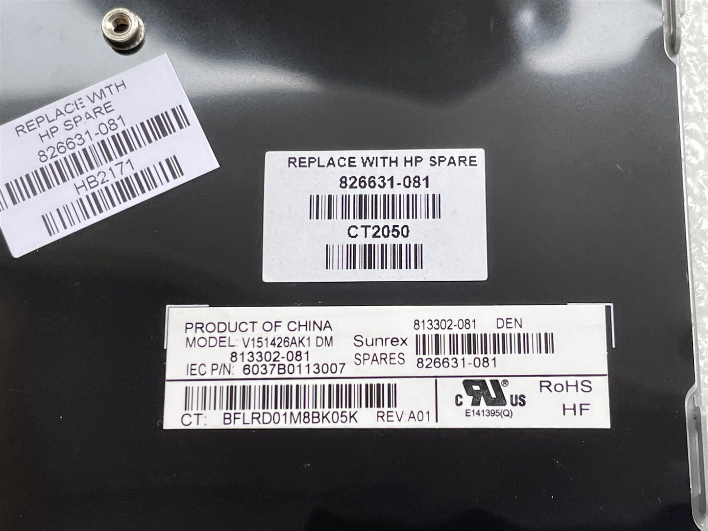 For HP EliteBook 820 G4 826631-081 Keyboard Danish Genuine Original NEW