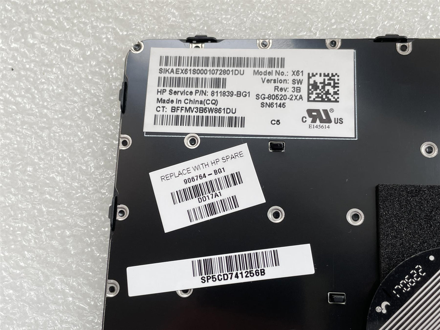 For HP ProBook 430 G4 906764-BG1 Keyboard Swiss Genuine Original NEW