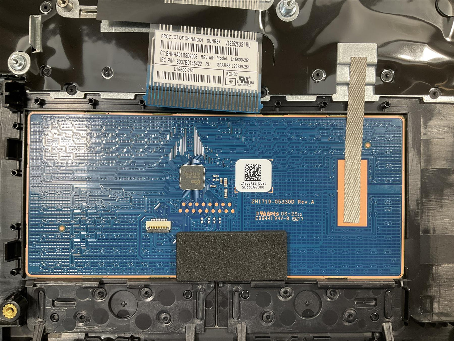 for HP 14-CM 14-CK Laptop L48769-251 L48210-251 Russ Russian Palmrest Keyboard