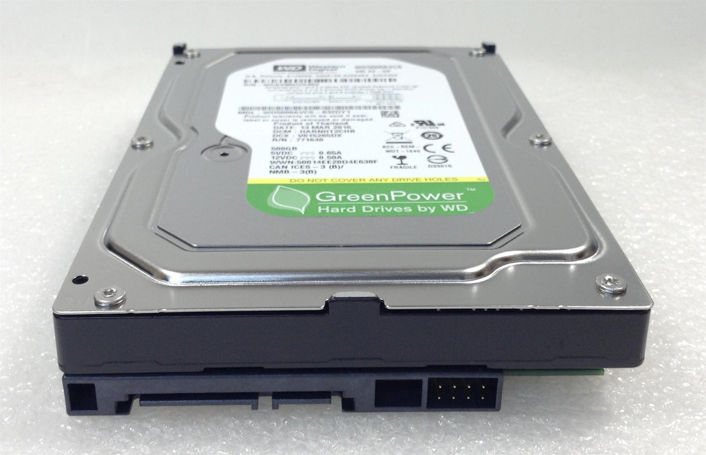 Western Digital AV-GP WD5000AVCS 500 GB 3.5" 5400RPM Cache 16 Mb SATA HDD NEW