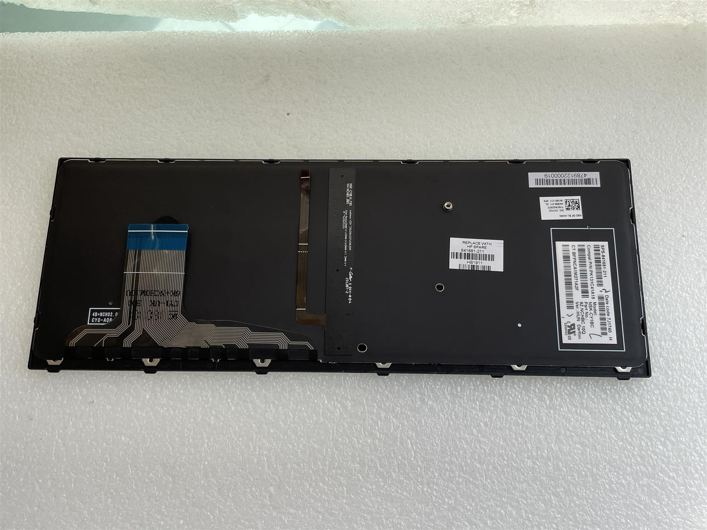For HP ZBook Studio G3 841681-211 Keyboard Hungary Genuine Original NEW